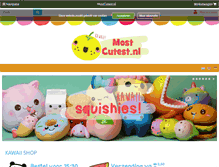 Tablet Screenshot of mostcutest.nl